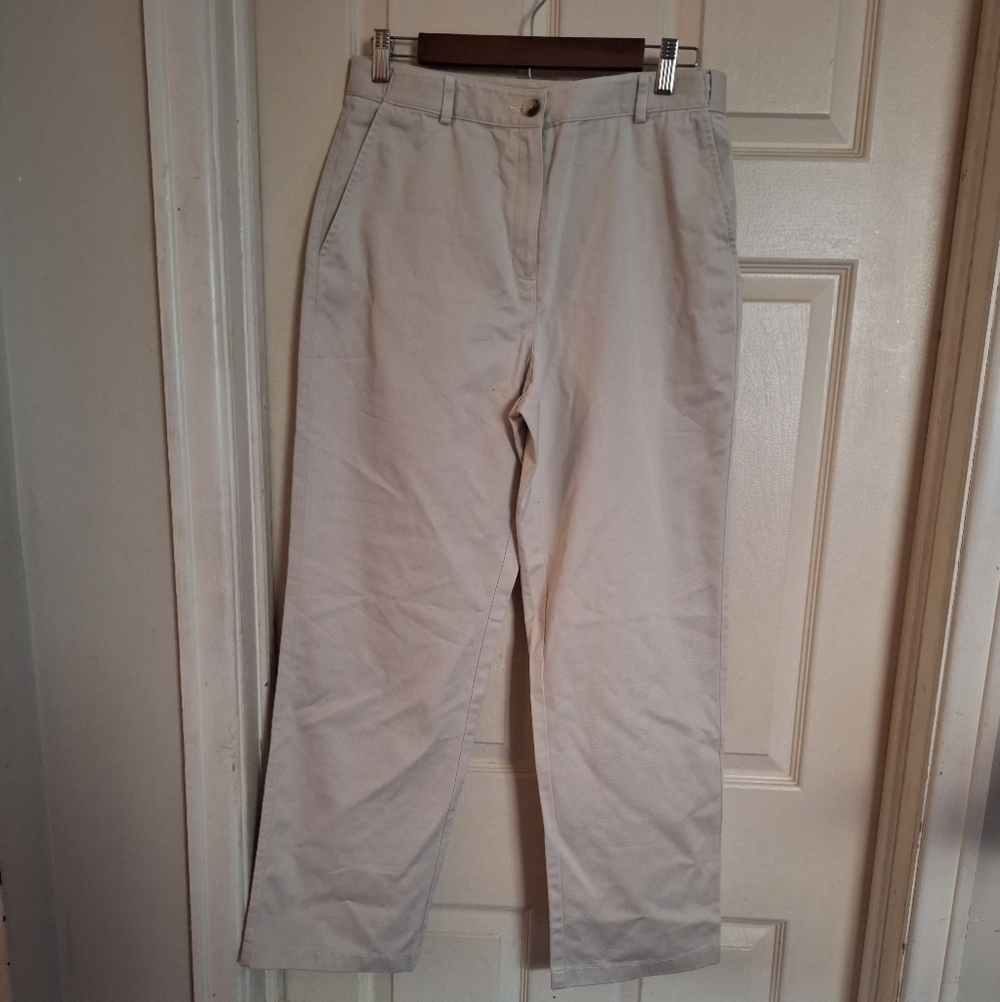 L.L.Bean classic fit slacks size 10